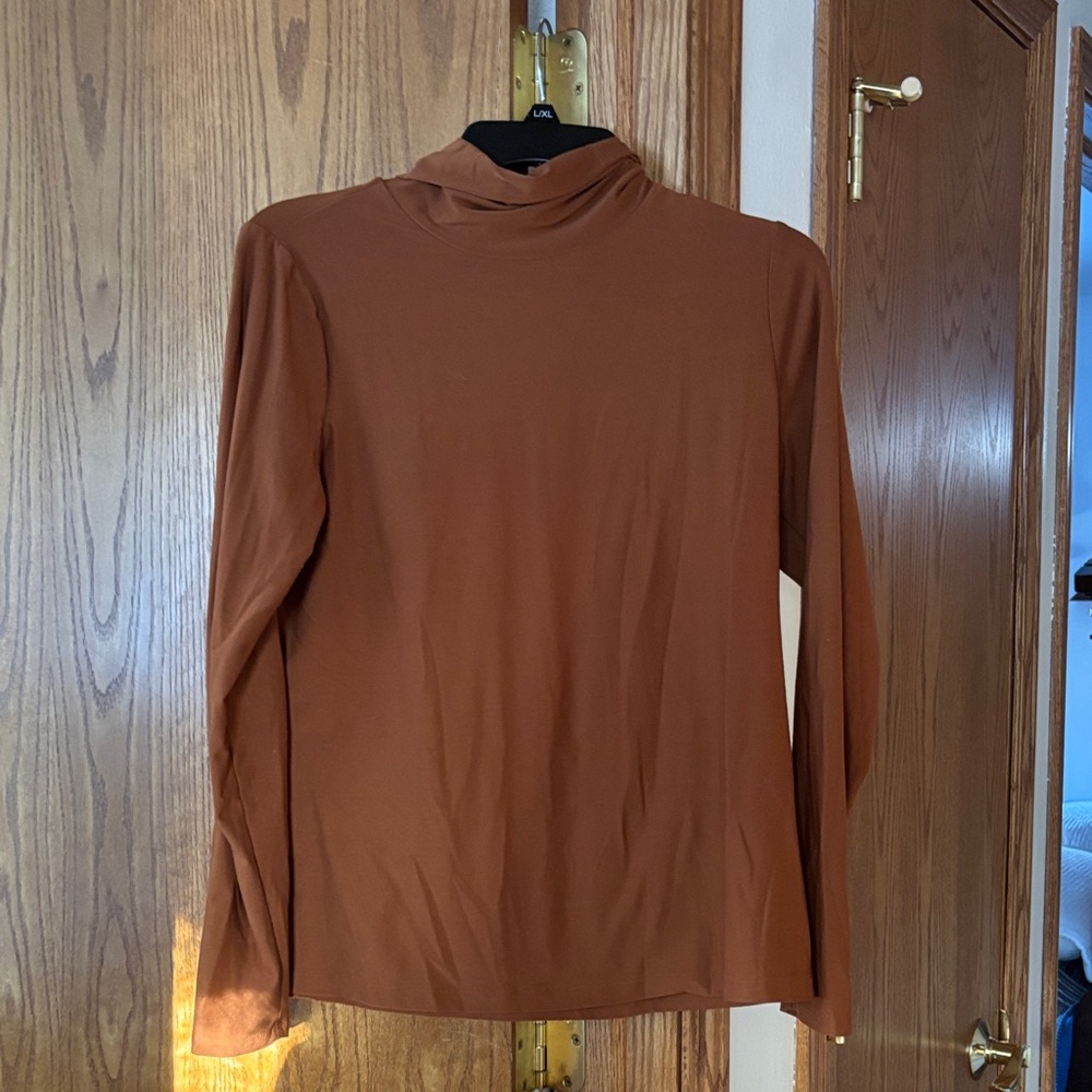 Apt. 9 Women's Rust Long Sleeve Top
